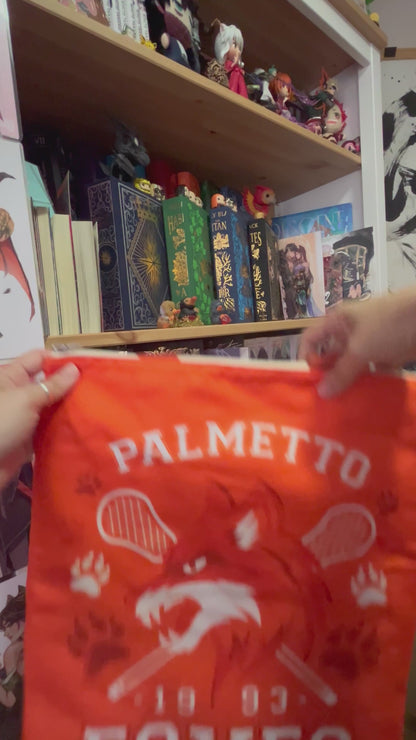 Palmetto Foxes - All for the game - Bolso con cremallera impermeable de asa larga
