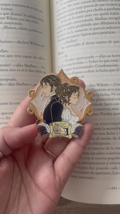 Enamel Pin - Two kingdoms - Damen and Laurent