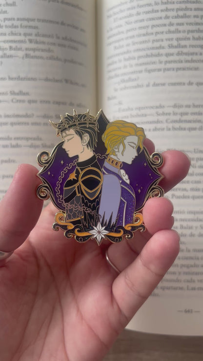 Enamel Pin - Dark Rise - Will y James