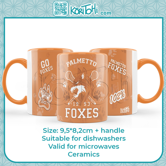 Taza Palmetto Foxes sublimada