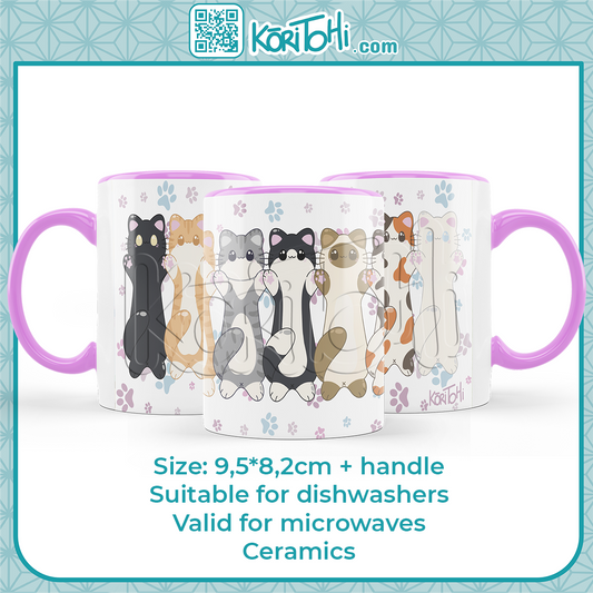 Taza Gatos cuquis sublimada