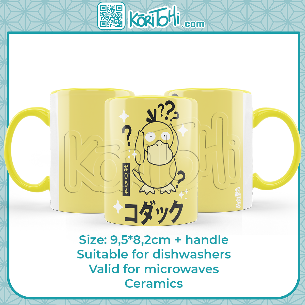 Taza Psyduck sublimada