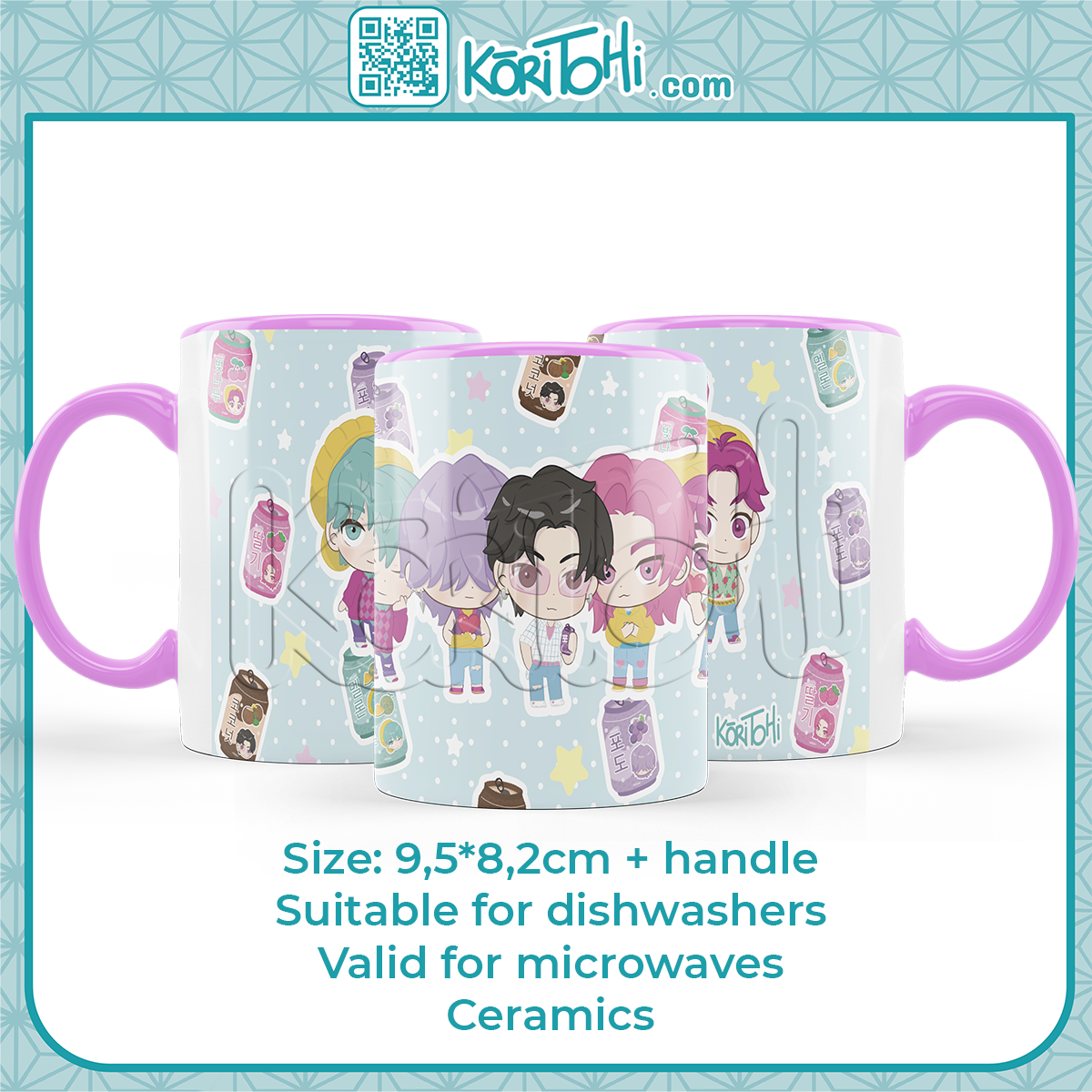 Taza Saja Boys sublimada