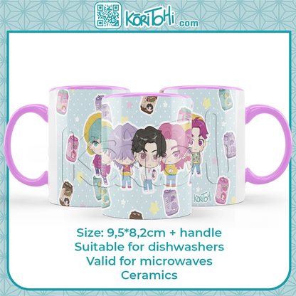 Taza Saja Boys sublimada